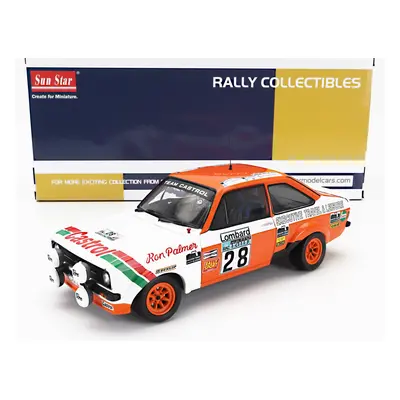 Sun-star Ford england Escort Mkii Rs 1800 (night Version) Castrol N 28 Rally Rac Lombard 1978 Ma