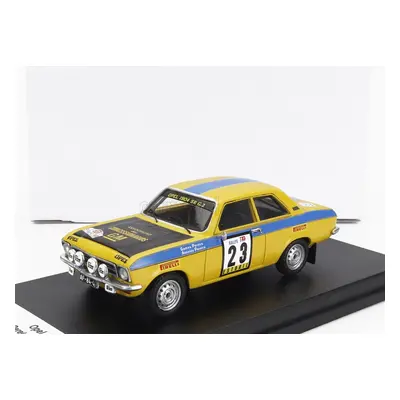 Trofeu Opel Ascona (night Version) N 23 Rally Tap 1974 G.pereira - A.aimeida Pereira 1:43 Žlutá 