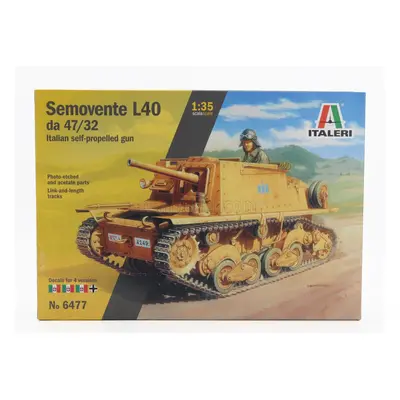 Italeri Fiat Ansaldo Semovente L40 47/32 Tank Military 1941 1:35 /