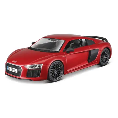 Maisto Kit Audi R8 V10 Plus 1:24 červená metalíza