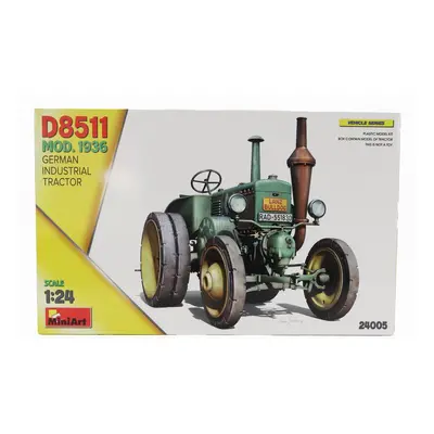 Miniart Lanz Bulldog D8511 German Industrial Tractor 1936 1:24 /