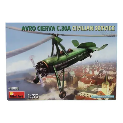 Miniart Avro Cierva C.30 Airplane Civilian Service 1933 1:35 /