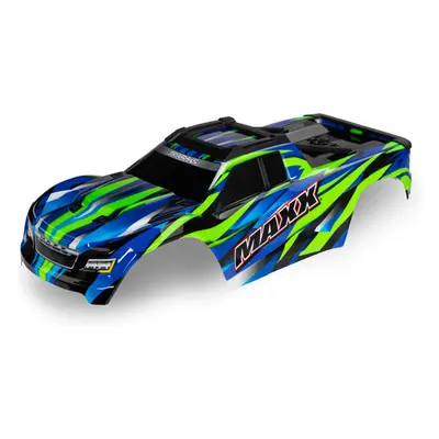 Traxxas karosérie zelená Maxx (rozvor 352mm)