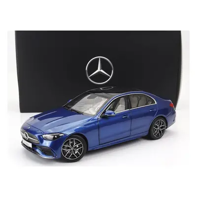 Nzg Mercedes benz C-class (w206) 2021 1:18 Spektrální Modrá Černá