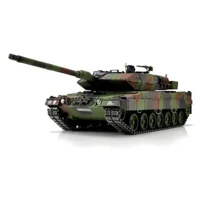 TORRO tank PRO 1/16 RC Leopard 2A6 kamufláž - Airsoft BB kouř z hlavně