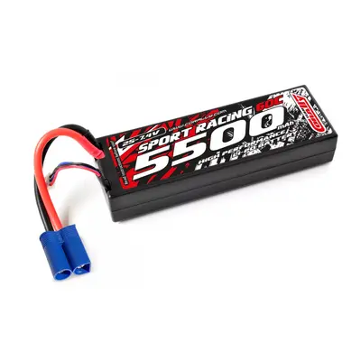 Sport Racing 60C - 5500Mah - 2S - 7,4V - EC5 - Hard Case