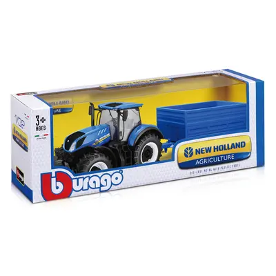 Bburago New Holland T7.315 1:32 s doplňky (sada 6ks)