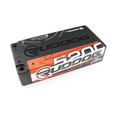 RUDDOG Racing Hi-Volt 5200mAh 150C/75C 7.6V LCG Short Stick Pack LiPo-HV Battery