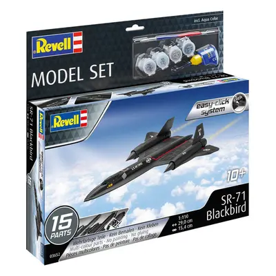 Revell EasyClick - Lockheed SR-71 Blackbird (1:110) (sada)