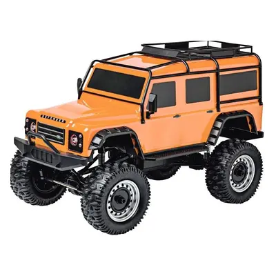 ROZBALENO - RC auto Land Rover Defender Rock Crawler, oranžová