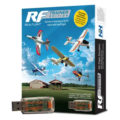 RealFlight Trainer Edition RC letecký simulátor, WS2000 bezdrátové USB rozhraní