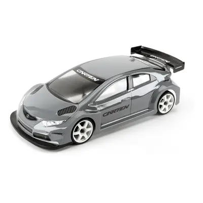 CARTEN MK9 Hatchback 1/10 TC 190mm čirá lexanová karosserie