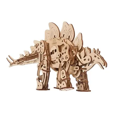 Ugears 3D dřevěné mechanické puzzle Stegosaurus