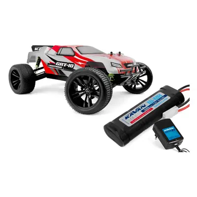 RC auto KAVAN GRT-10 Lightning 2,4 GHz 4WD Truggy 1:10, červená