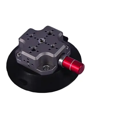 CNC Quick Release Vehicle Suction Mount (6inch) Titanium