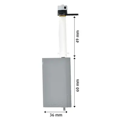 Raboesch kormidlo kompletní 36x60mm