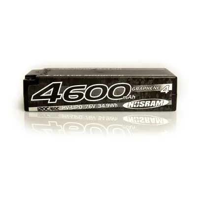 HV LCG Modified Shorty GRAPHENE-4 4600mAh Hardcase Akku - 7.6V LiPo - 120C/60C