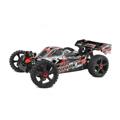 SPARK XB-6 - BUGGY 4WD - ROLLER šasi - bez elektroniky, červená