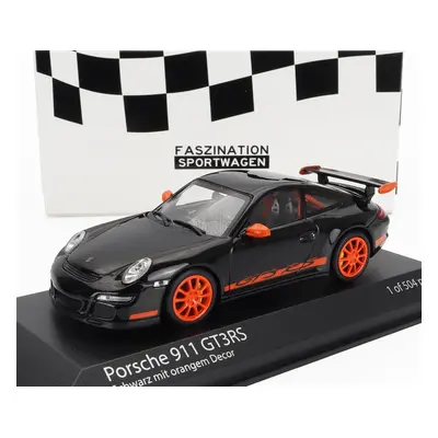 Minichamps Porsche 911 997 Gt3 Rs Coupe 2006 1:43 Černá Oranžová