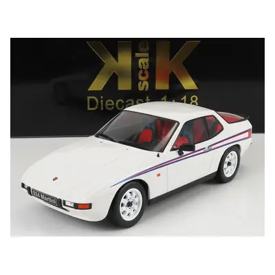 Kk-scale Porsche 924 Martini Livery 1985 1:18 Bílá Červená Modrá