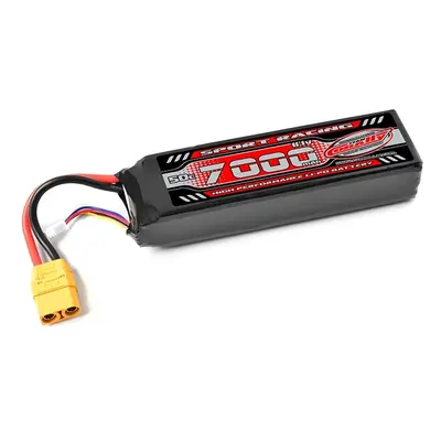 Sport Racing 50C - 7000mAh - 3S - 11,1V - XT-90 - Semi-Soft case