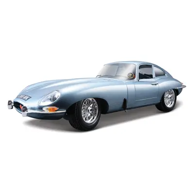 Bburago Jaguar E-type Coupe 1:18 stříbrná