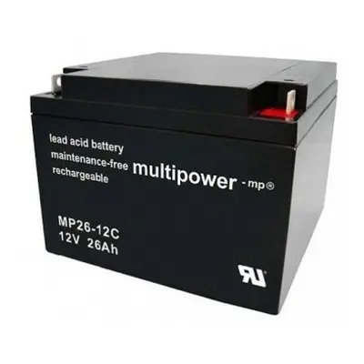 Pb akumulátor MULTIPOWER 12V/26,0Ah