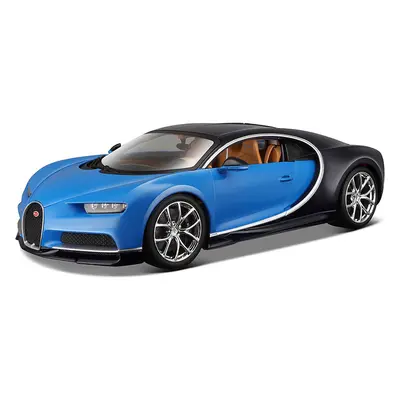 Bburago Plus Bugatti Chiron 1:18 modrá