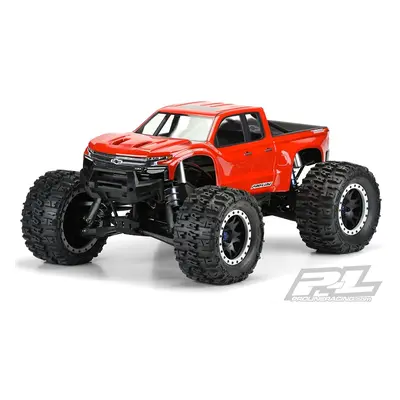 Karoserie čirá, předříznutá, 2019 Chevy Silverado Z71 Trail Boss pro TRAXXAS X-MAXX