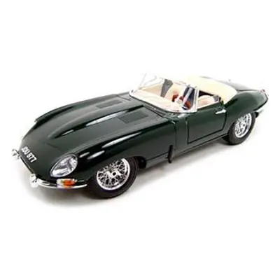 Bburago Jaguar E-type Cabriolet 1:18 zelená