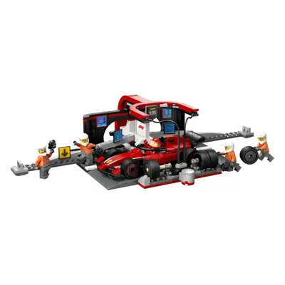 LEGO City - Zastávka v boxech F1® a personál s vozem Ferrari