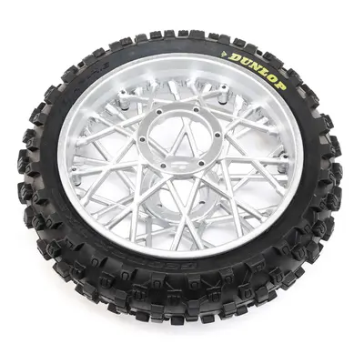 Losi kolo s pneu Dunlop MX53 zadní, disk chrom: PM-MX