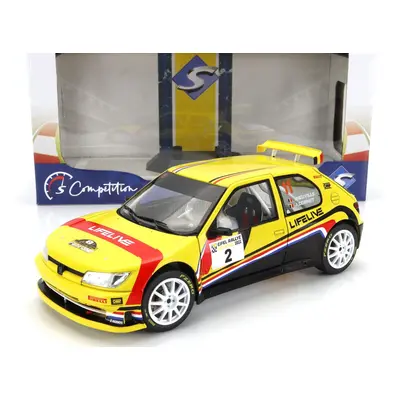 Solido Peugeot 306 Maxi N 2 Rally Eifel Festival 2022 Thierry Neuville - A.cornet 1:18 Žlutá Čer