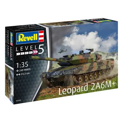 Plastic ModelKit tank 03342 - Leopard 2 A6M+ (1:35)