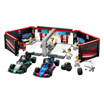 LEGO City - Garáž F1® a vozy Mercedes-AMG a Alpine