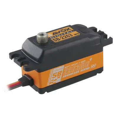 SB-2263MG+ BRUSHLESS Digitální servo - LOW PROFILE (10kg-0,075s/60°)