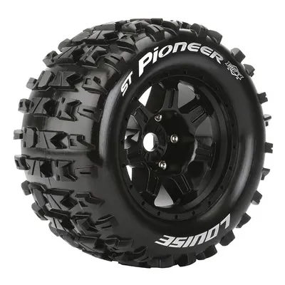 ST-PIONEER SPORT 1/8 1/2 offset 17mm hex Black Rims