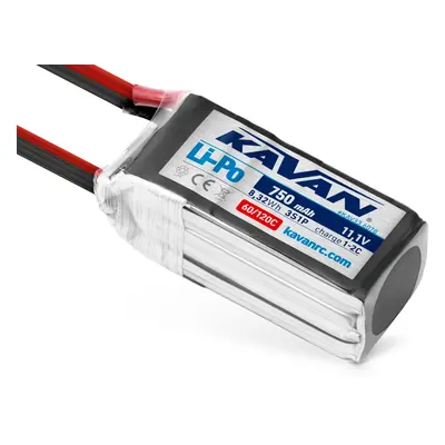 KAVAN - Li-Po 750 mAh/11,1 V 60/120C, 8,32 Wh