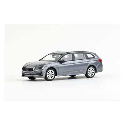 Abrex Škoda Superb IV Combi (2023) 1:43 - Šedá Graphite Metalíza