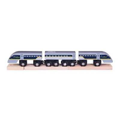 Bigjigs Rail Rychlík Eurostar E320 + 3 koleje