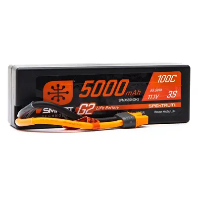 Spektrum Smart G2 LiPo 11.1V 5000mAh 100C HC IC3