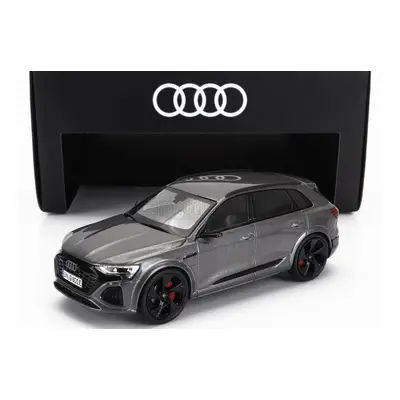 Spark-model Audi Q8 E-tron 2023 1:43 Chronos Grey Met