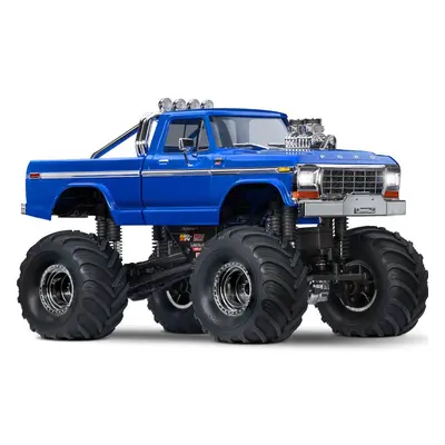 ROZBALENO - RC auto Traxxas TRX-4MT Ford F-150 1979 1:18 RTR, modrá