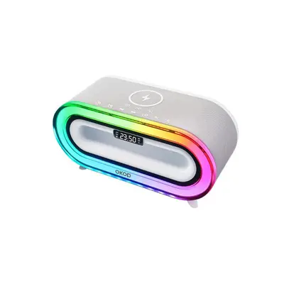 Multi-Function Wireless Charger with Speaker & Alarm (vč Aku)