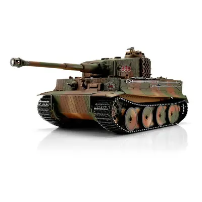 TORRO tank PRO 1/16 RC Tiger I střední verze vícebarevná kamufláž - infra IR - kouř z hlavně