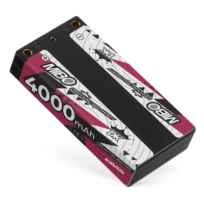 MIBO Drift King Red Shorty 4000mAh 7.6V 2S 130C/260C HV LiPo (4mm, 147g)