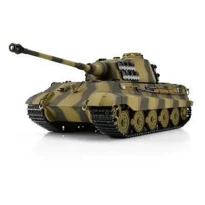 TORRO tank PRO 1/16 RC Königstiger vícebarevná kamufláž - BB Airsoft - Kouř