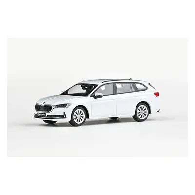 Abrex Škoda Superb IV Combi (2023) 1:43 - Bílá Purity