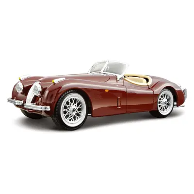 Bburago Jaguar XK 120 Roadster 1951 1:24 červená