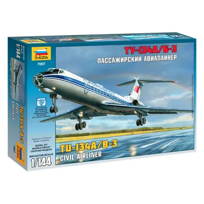 Zvezda Tupolev Tu-134B (1:144)